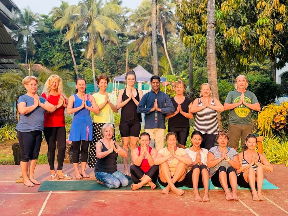 Goa Retreat Group Namaste