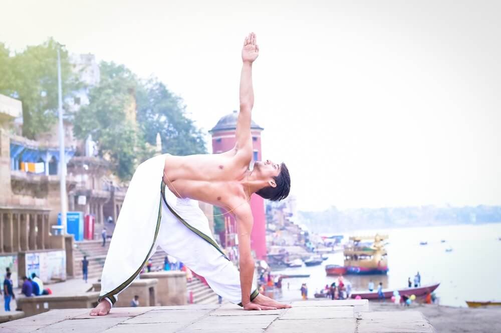 Yoga Practice in Varanasi